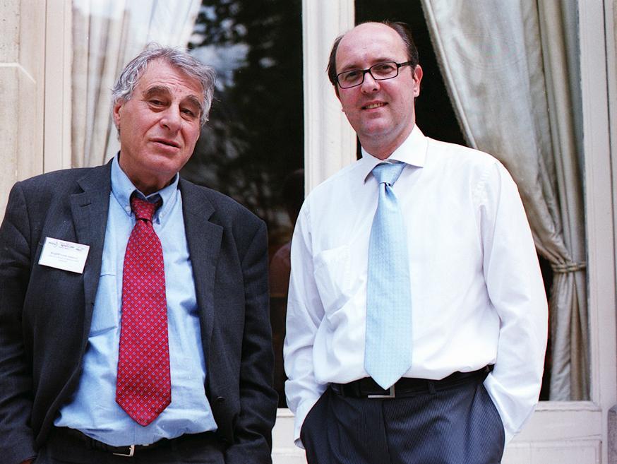 Constantin Makropoulos und Volker Zimmermann gemeinsam.